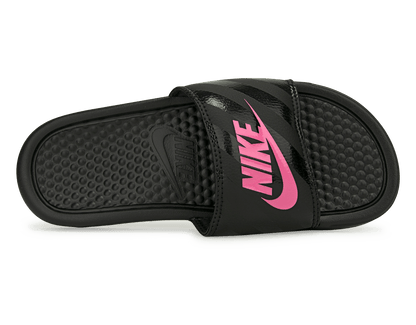 Nike Women's Benassi JDI Sandal Black/Pink