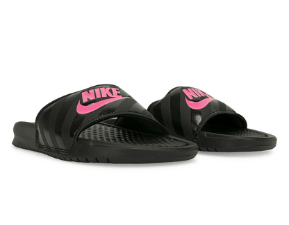 Nike Women's Benassi JDI Sandal Black/Pink
