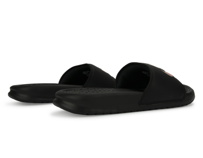 Nike Women's Benassi JDI Sandal Black/Rose Gold