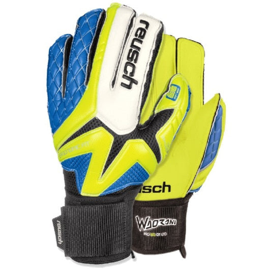Reusch Men's Goalkeeper  Waorani SG Ortho-Tec Gloves Volt