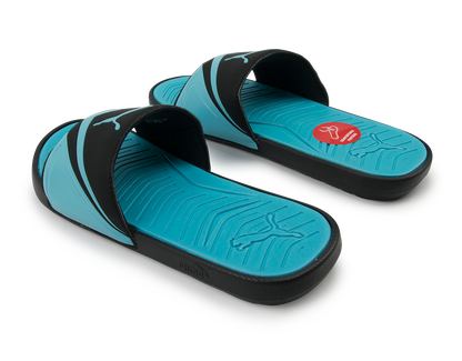 PUMA Men's StarCat Pro Sandals Black/Atomic Blue