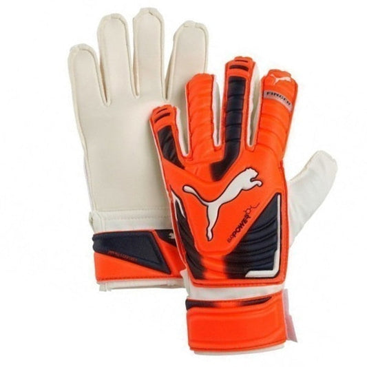 PUMA Kids EvoPower Goalkeeper Gloves Black/Red/White