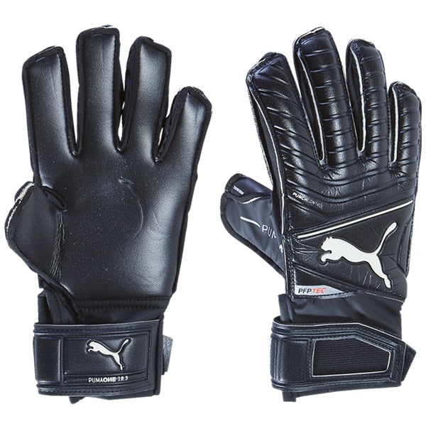 PUMA Kids One Protect 18.3 Goalkeeper Gloves Red Blast/Black/Silver