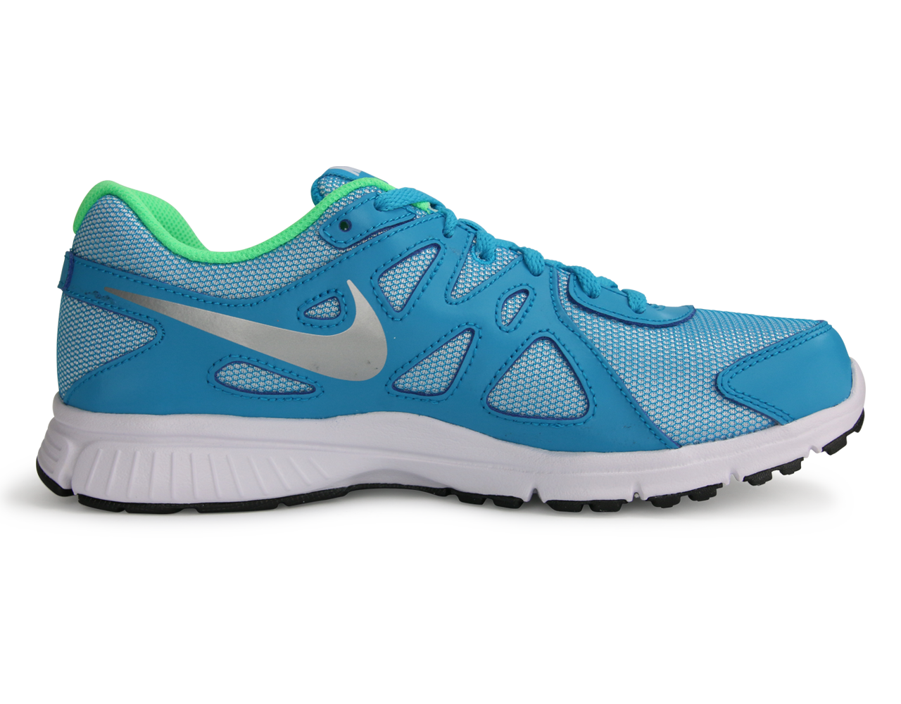 Nike Kids Revolution 2 GS Blue Lagoon/ Metallic Silver