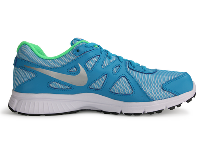 Nike Kids Revolution 2 GS Blue Lagoon/ Metallic Silver