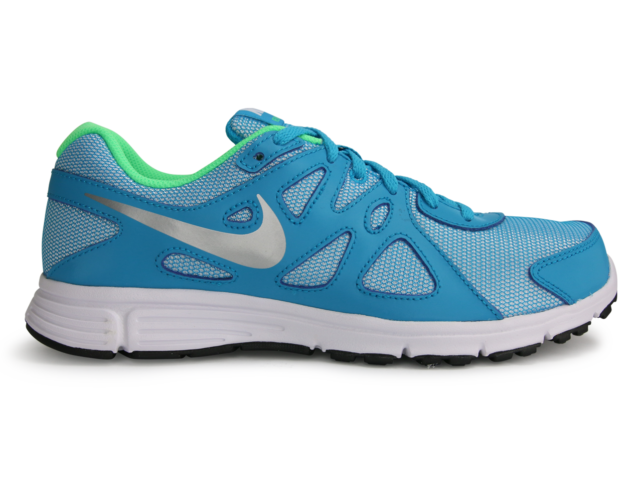Nike Kids Revolution 2 GS Blue Lagoon/ Metallic Silver