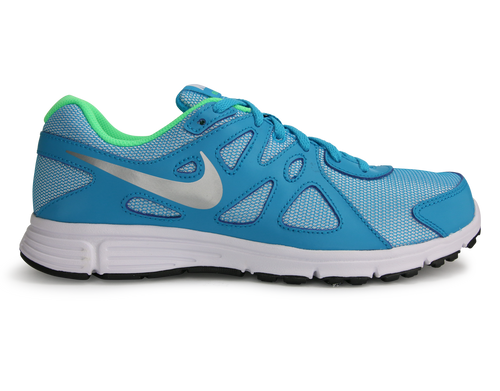 Nike Kids Revolution 2 GS Blue Lagoon/ Metallic Silver