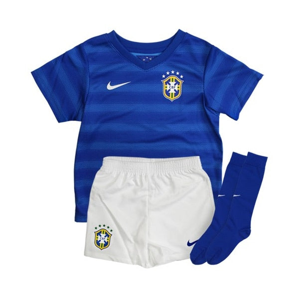 Nike Toddlers Brazil 14/15 Away Kit Varsity Royal/Football White