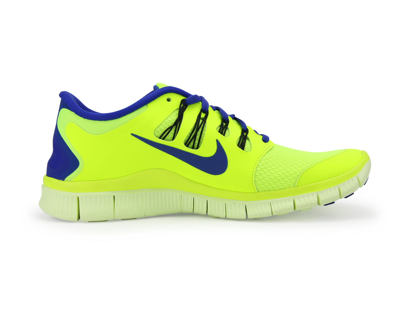 Nike Men's Free 5.0+ Running Shoes Volt/Black/Barely Volt