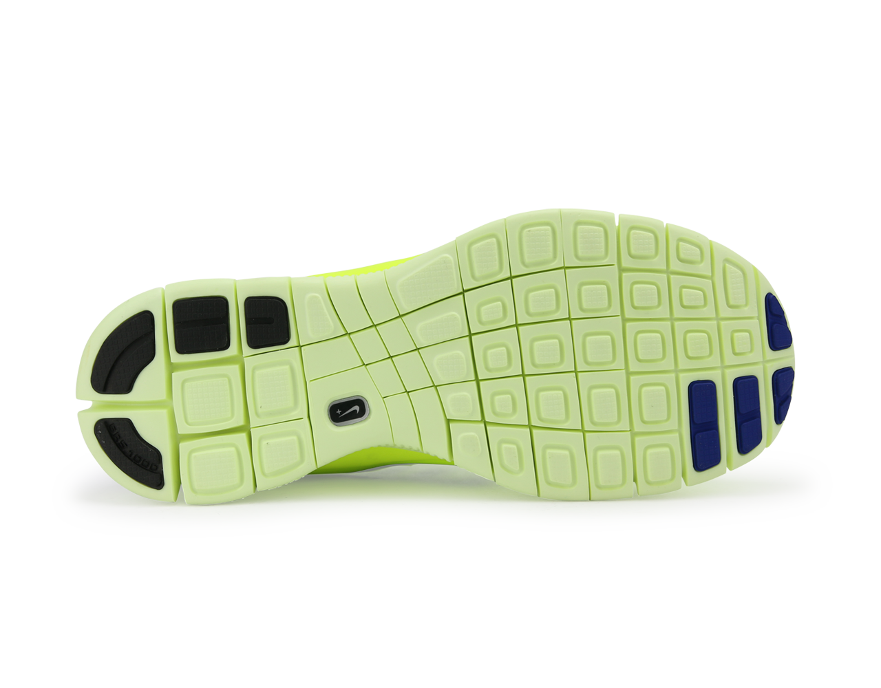 Nike Men's Free 5.0+ Running Shoes Volt/Black/Barely Volt