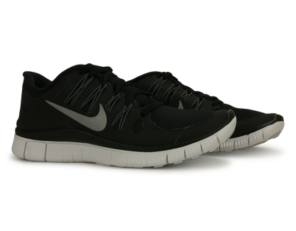 Nike Women's Free 5.0+ Running Shoes Black/White