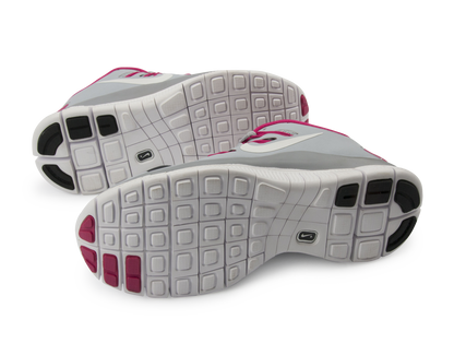 Nike Women's Free 5.0+ Running Shoes Wolf Grey/White/Pink Force