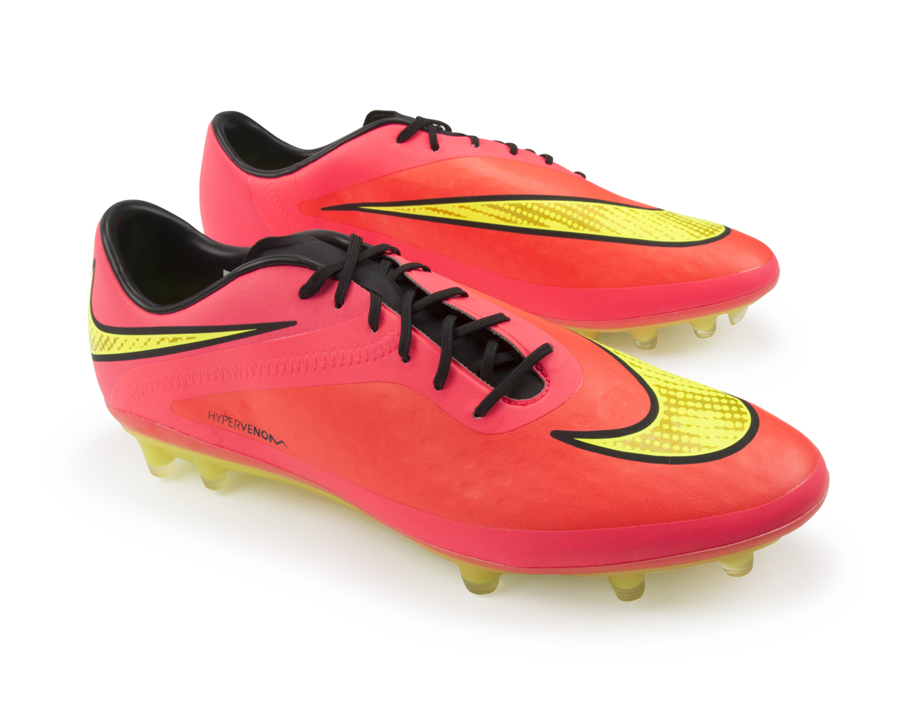 Nike Men's Hypervenom Phatal FG Bright Crimson/Volt/Hyper Punch