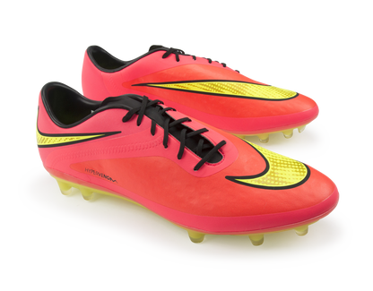 Nike Men's Hypervenom Phatal FG Bright Crimson/Volt/Hyper Punch