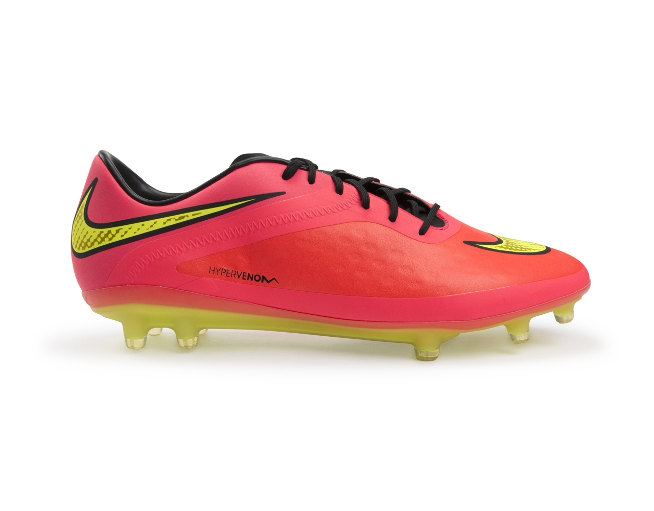Nike Men's Hypervenom Phatal FG Bright Crimson/Volt/Hyper Punch
