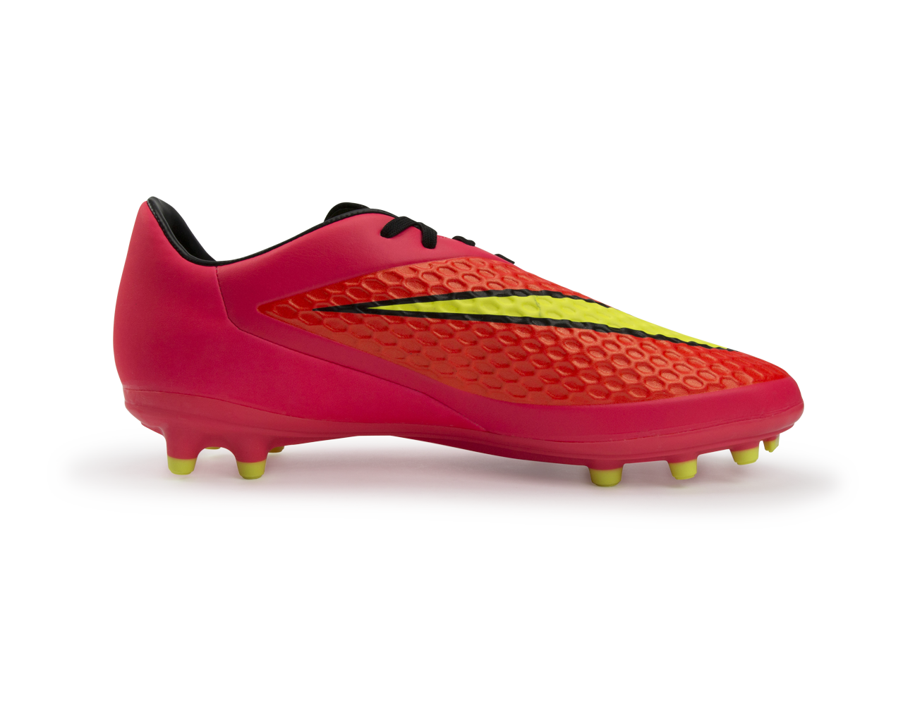 Nike Men's Hypervenom Phelon FG Bright Crimson/Volt/Hyper Punch