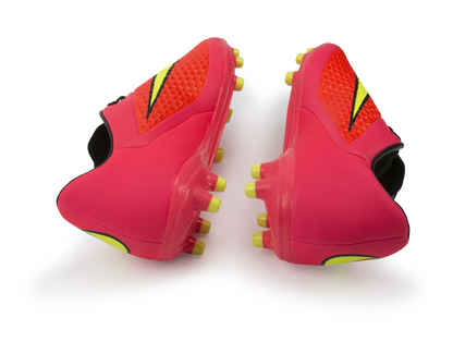 Nike Men's Hypervenom Phelon FG Bright Crimson/Volt/Hyper Punch