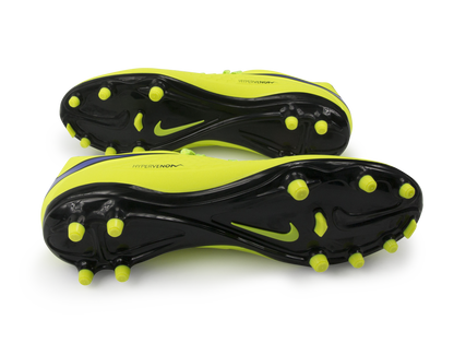 Nike Men's Hypervenom Phelon FG Volt/Hot Lava/Persian Violet
