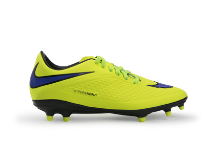 Nike Men's Hypervenom Phelon FG Volt/Hot Lava/Persian Violet