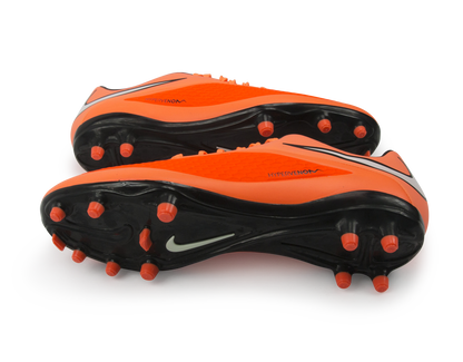 Nike Men's Hypervenom Phelon FG Hyper Crimson/White/Atomic Orange