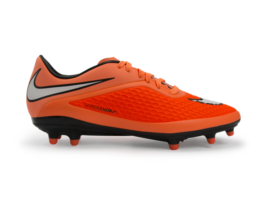 Nike Men's Hypervenom Phelon FG Hyper Crimson/White/Atomic Orange
