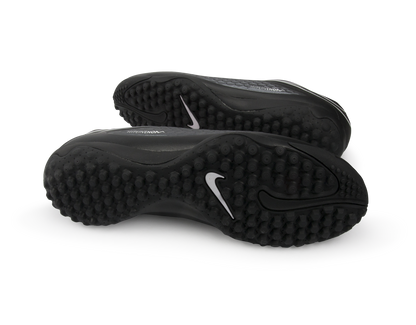 Nike Men's Hypervenom Phelon Turf Soccer Shoes Black/Black/Hyper Punch