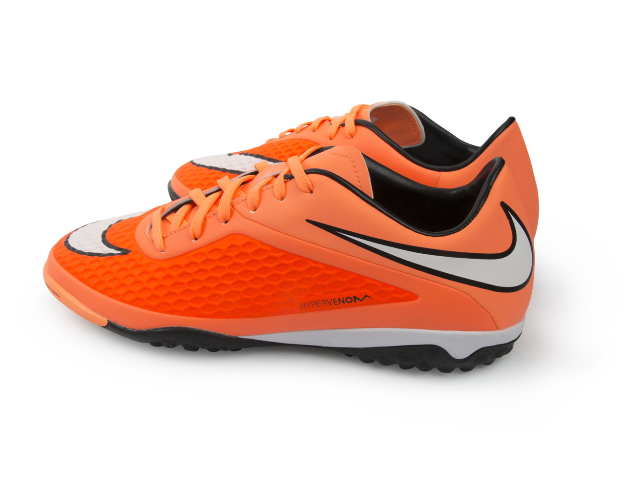 Nike Men's Hypervenom Phelon Turf Soccer Shoes Hyper Crimson/White/Atomic Orange