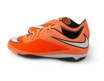 Nike Men's Hypervenom Phelon Turf Soccer Shoes Hyper Crimson/White/Atomic Orange