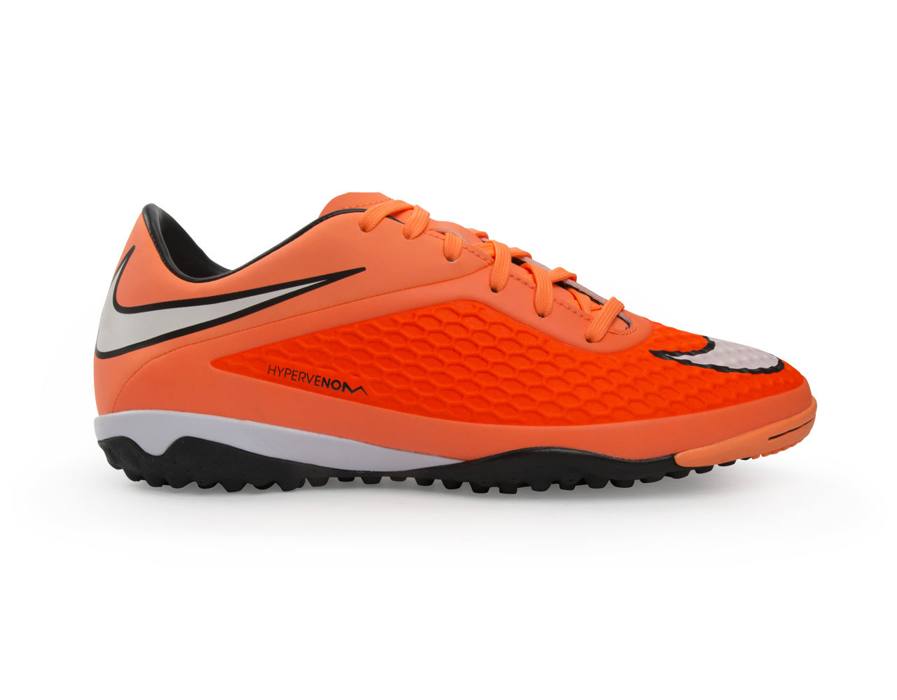 Nike Men's Hypervenom Phelon Turf Soccer Shoes Hyper Crimson/White/Atomic Orange