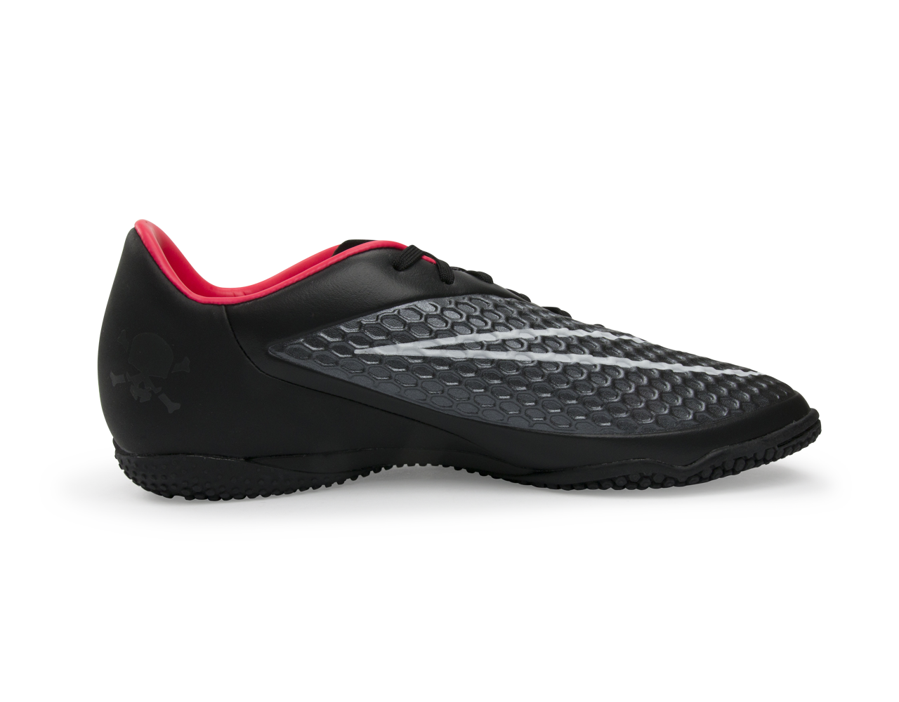 Nike Men's Hypervenom Phelon Indoor Soccer Shoes Black/Black/Hyper Punch