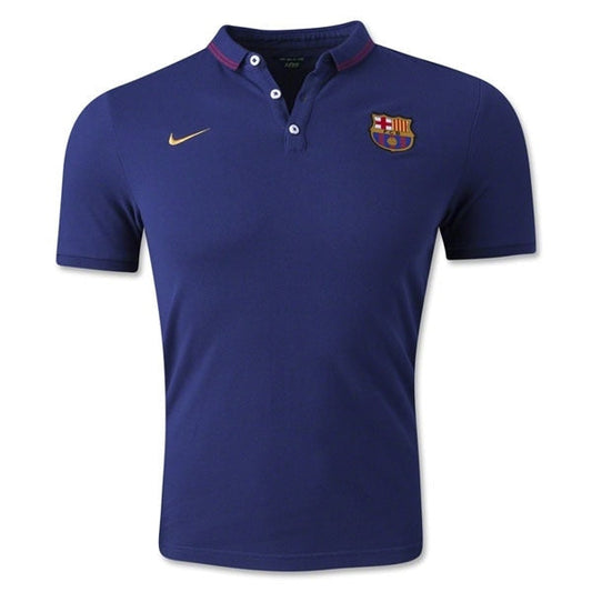 Nike Men's FC Barcelona League Polo Loyal Blue