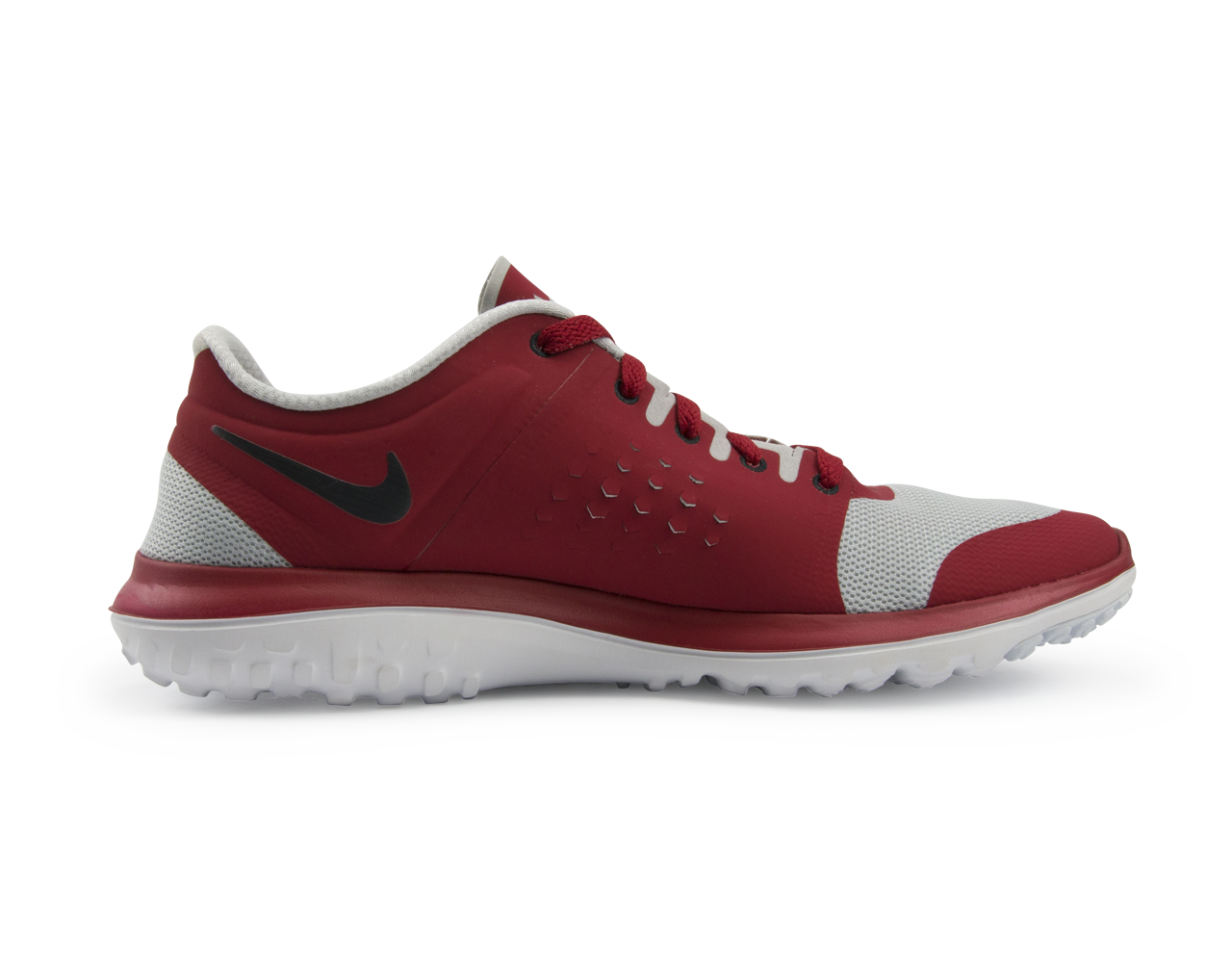 Nike Men's FS Lite Run Running Shoes Pure Platinum/Black/Gym Red
