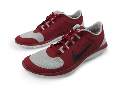 Nike Men's FS Lite Run Running Shoes Pure Platinum/Black/Gym Red