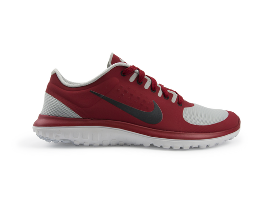 Nike Men's FS Lite Run Running Shoes Pure Platinum/Black/Gym Red