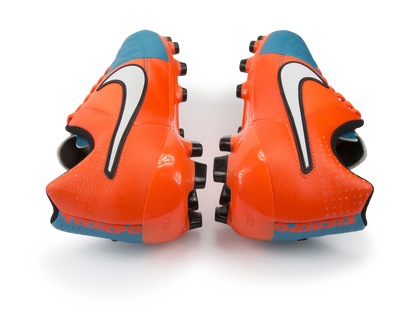 Nike Kids Tiempo Genio Leather FG Neo Turquoise/White/Hyper Crimson