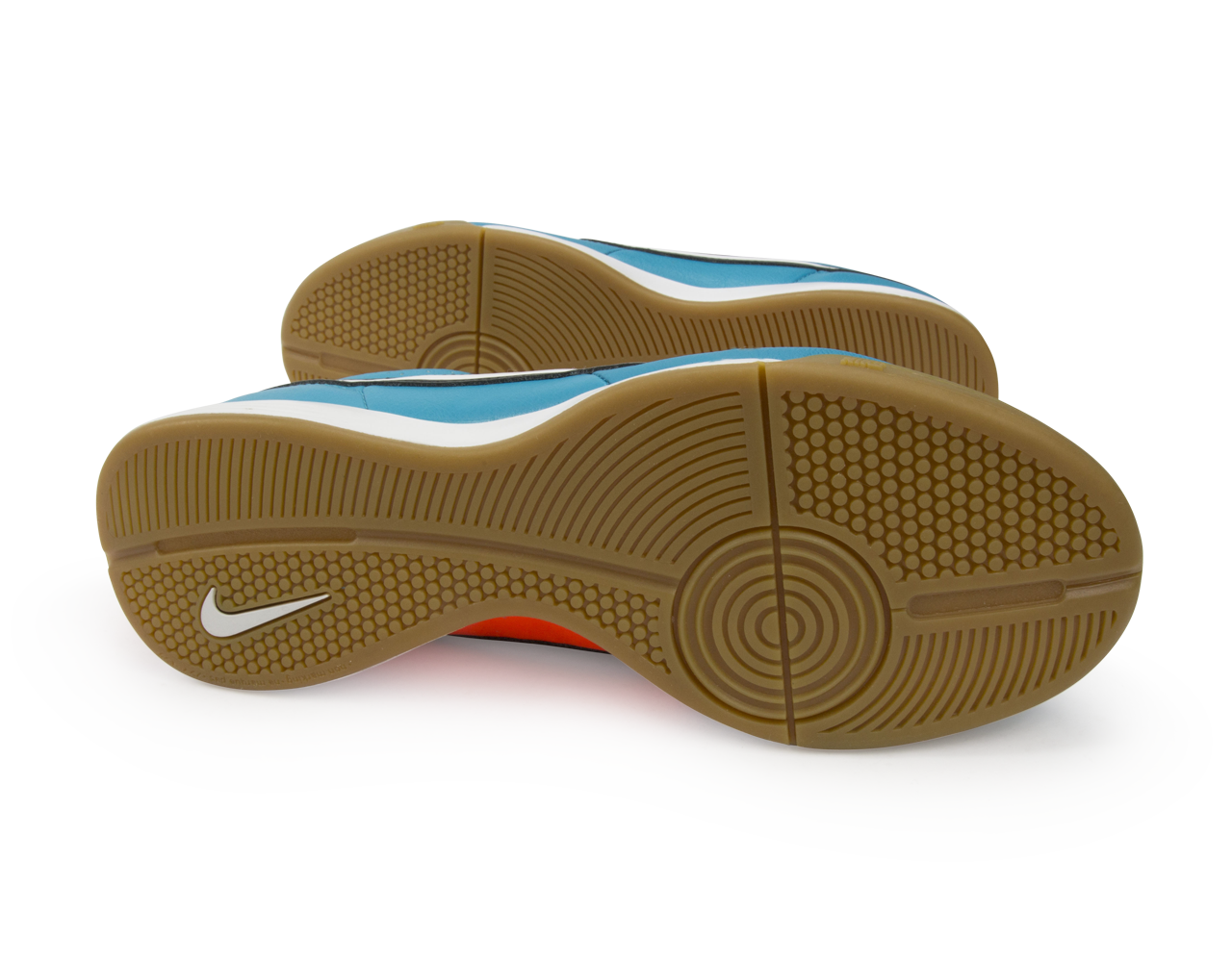 Nike Men's Tiempo Genio Leather Indoor Soccer Shoes Neo Turquoise/White/Hyper Crimson