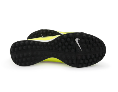 Nike Men's Tiempo Genio Leather Turf Soccer Shoes Volt/Hyper Punch/Black
