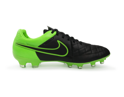 Nike Men's Tiempo Legacy FG Black/Green Strike/Black