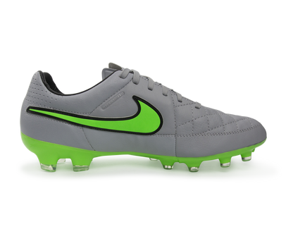Nike Men's Tiempo Legacy FG Wolf Grey/Green Strike/Black