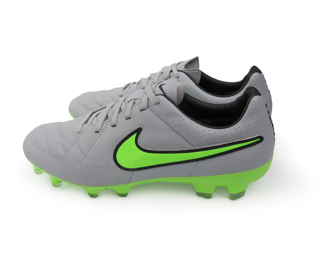 Nike Men's Tiempo Legacy FG Wolf Grey/Green Strike/Black