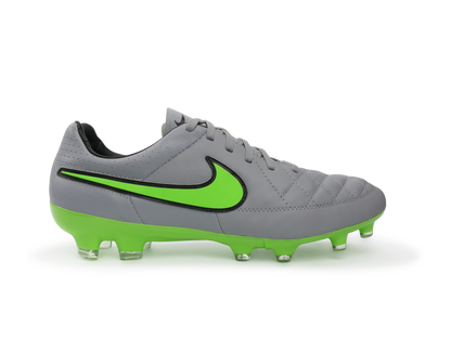 Nike Men's Tiempo Legacy FG Wolf Grey/Green Strike/Black