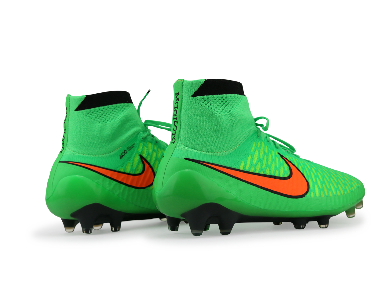 Nike Men's Magista Obra FG Posion Green/Total Orange/Flash Lime