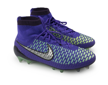 Nike Men's Magista Obra FG Hyper Grape/Metallic Silver/Purple