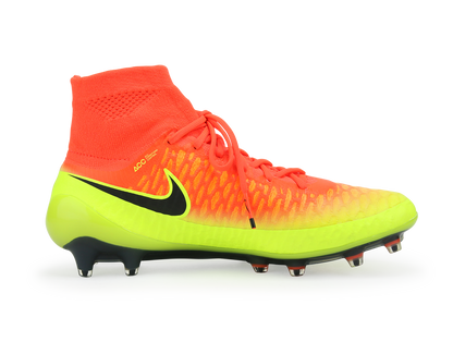 Nike Men's Magista Obra FG Total Crimson/Black Volt/Bright Citrus