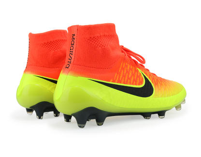 Nike Men's Magista Obra FG Total Crimson/Black Volt/Bright Citrus