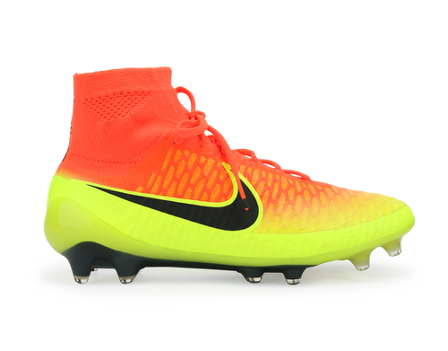 Nike Men's Magista Obra FG Total Crimson/Black Volt/Bright Citrus