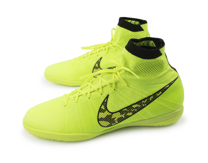Nike Men's Elastico Superfly Indoor Soccer Shoes Volt/Black/Flash Lime