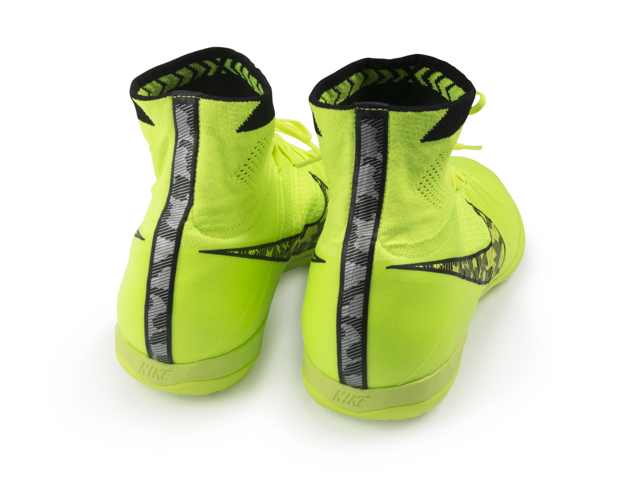 Nike Men's Elastico Superfly Indoor Soccer Shoes Volt/Black/Flash Lime