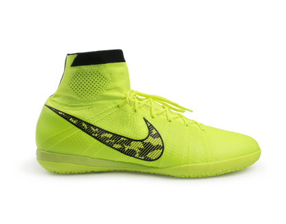 Nike Men's Elastico Superfly Indoor Soccer Shoes Volt/Black/Flash Lime