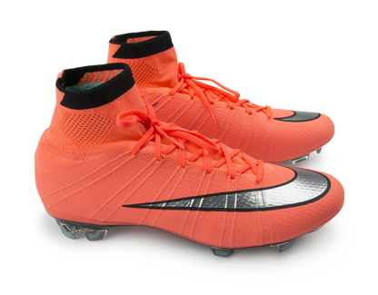 Nike Men's Mercurial Superfly FG Bright Mango/Metallic Sliver/Hyper Turqoise